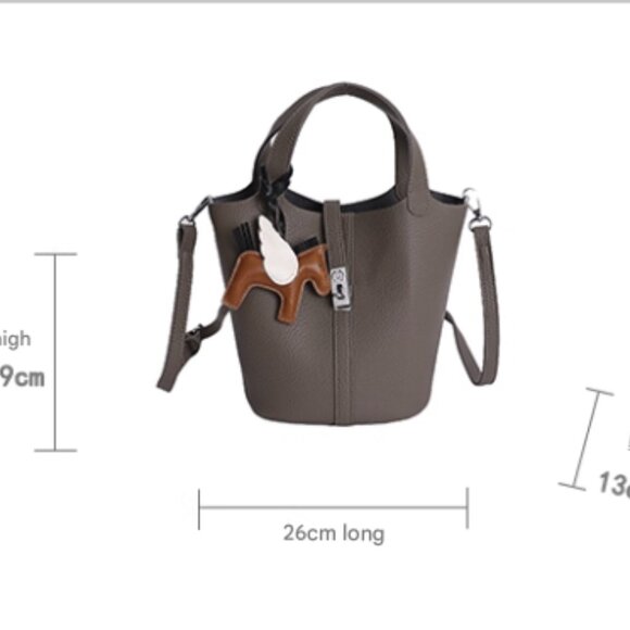 Classic Mini Top Handle Bucket Bag - Picture 3 of 3